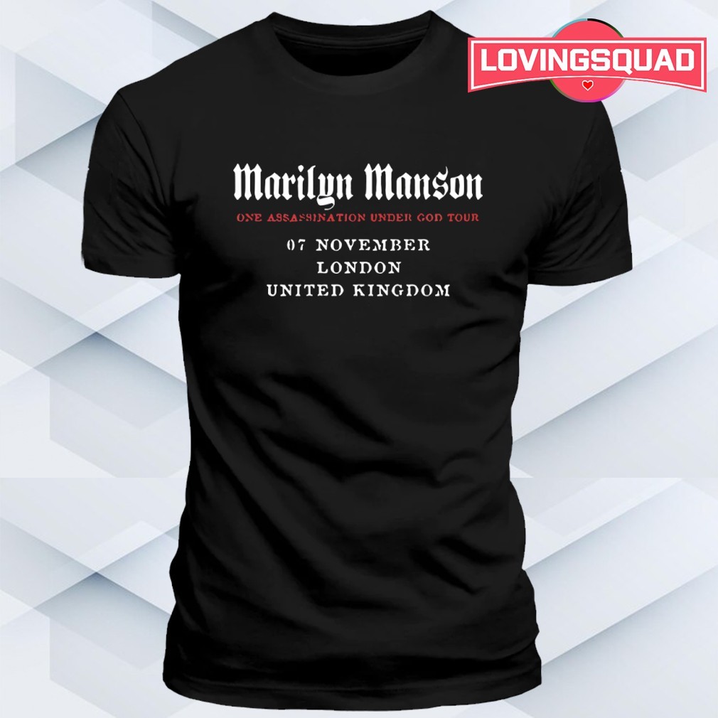Marilyn Manson – OAUG Tour 2025 London T-Shirt