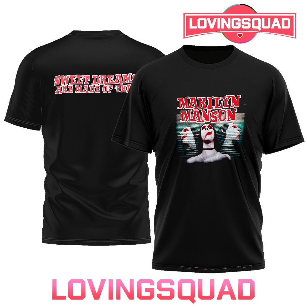Marilyn Manson sweet dreams are made of this shirt, merch, gear