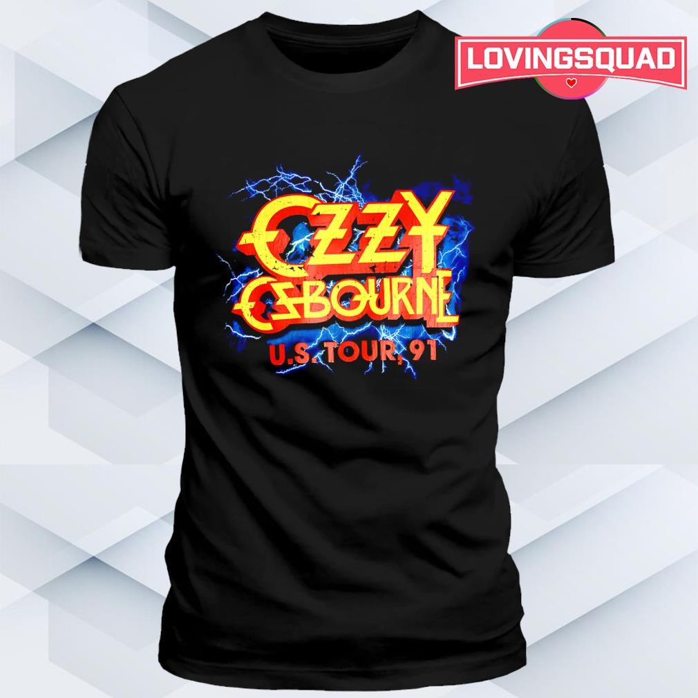 Ozzy Osbourne USA Tour '91 Graphic shirt, merch, gear & apparel