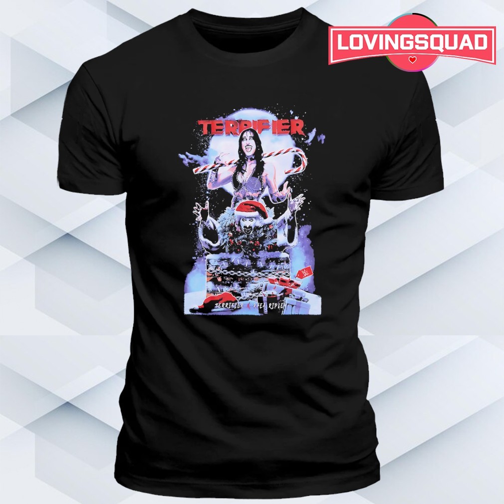 Rhea Ripley WWE x Terrifier Holiday shirt, merch, gear & apparel