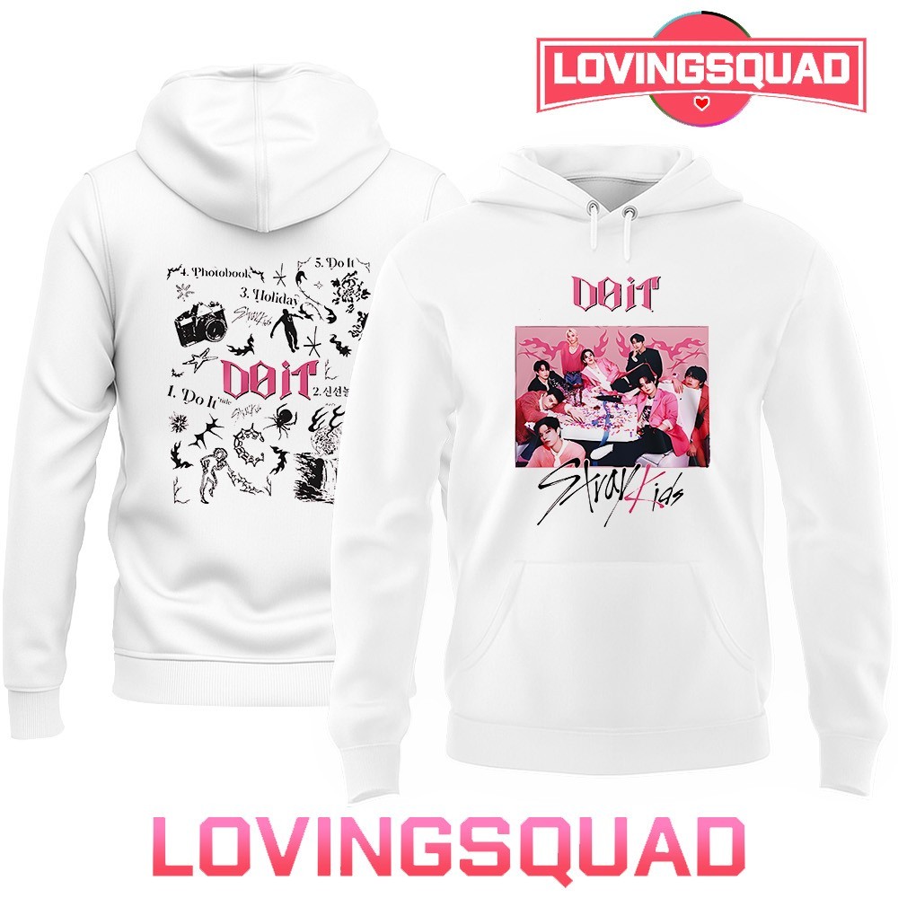 Stray Kids DO IT リスパ　パーカー Stray Kids do it shirt, merch, gear & apparel