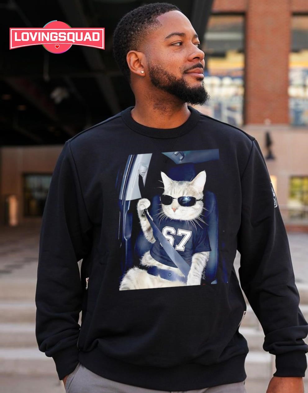 67 Cat Wearing Sunglasses Gen Alpha Funny Six Seven 6 7 Meme shirt, merch,  gear & apparel