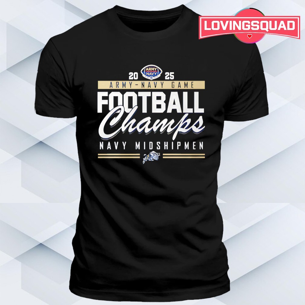 Army Navy Game football Champions 2025 Navy Midshipmen shirt, merch, gear \u0026  apparel, image size:1010x1010