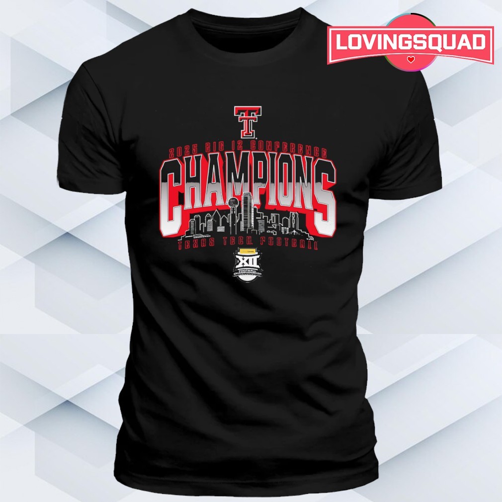 Big XII 2025 Conference ChampionsTexas Tech Football Logo Legend