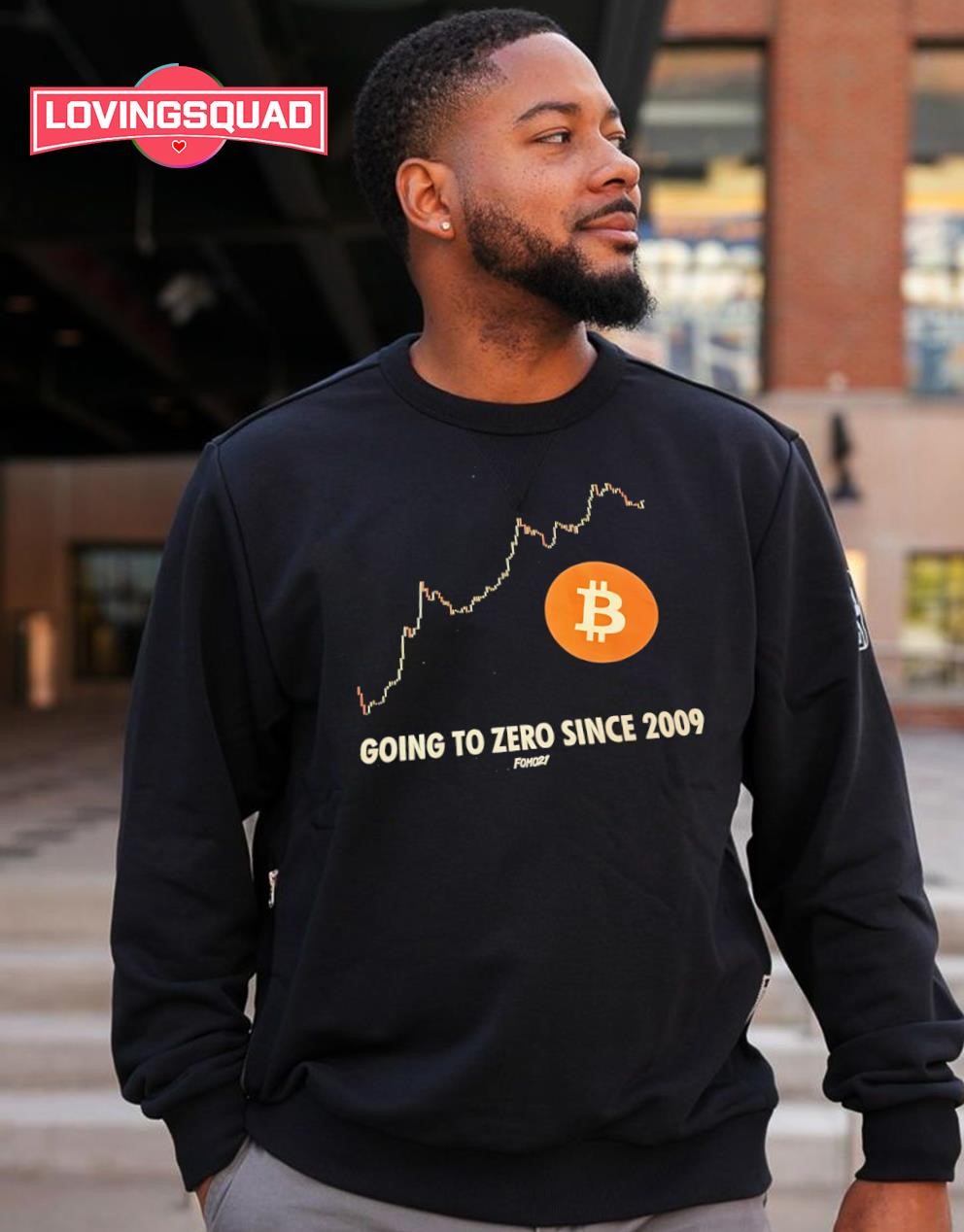 Bitcoin Going to Zero Since 2009 graphic shirt, merch, gear & apparel