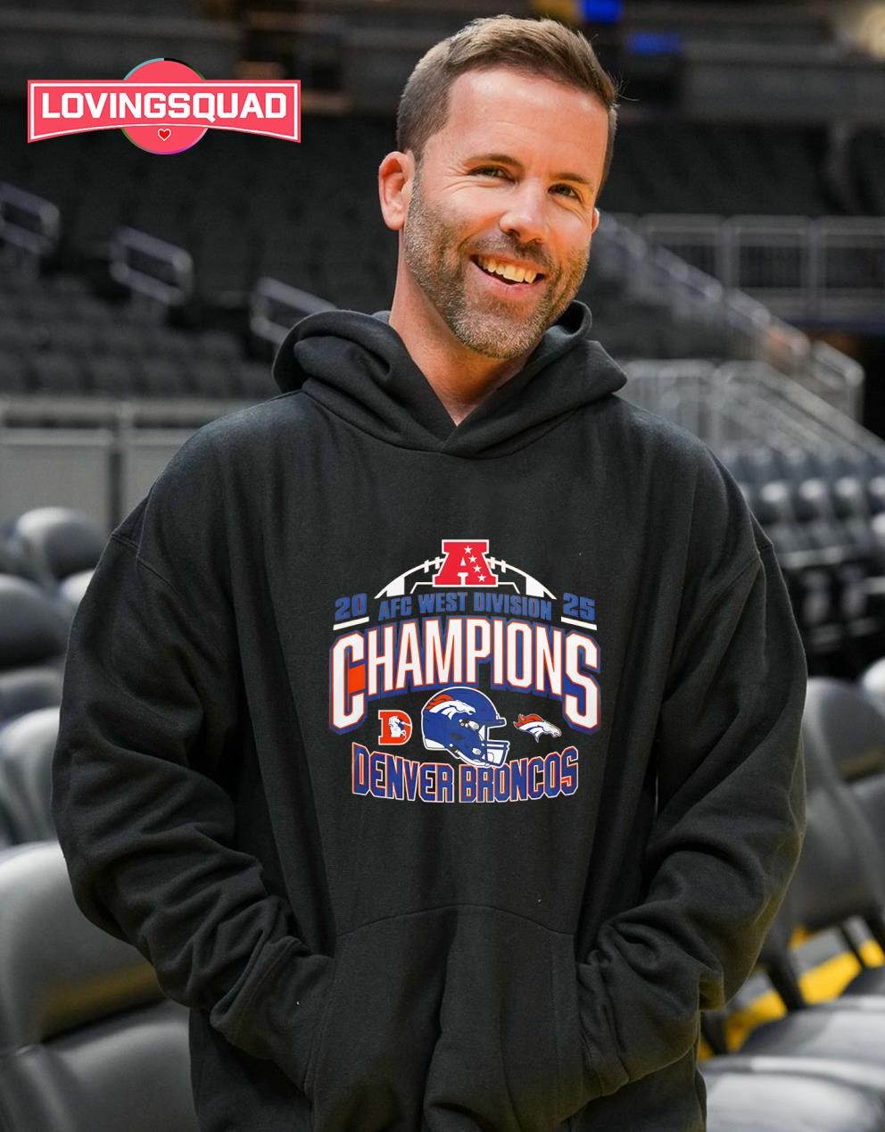 Denver Broncos 2025 AFC West Division Champions Locker Room Trophy