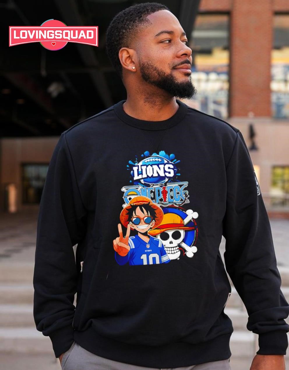 新品未使用　loin. ワンピース　shirt one piece One Piece (Live Action) Going Merry Pirate Ship Men's Natural