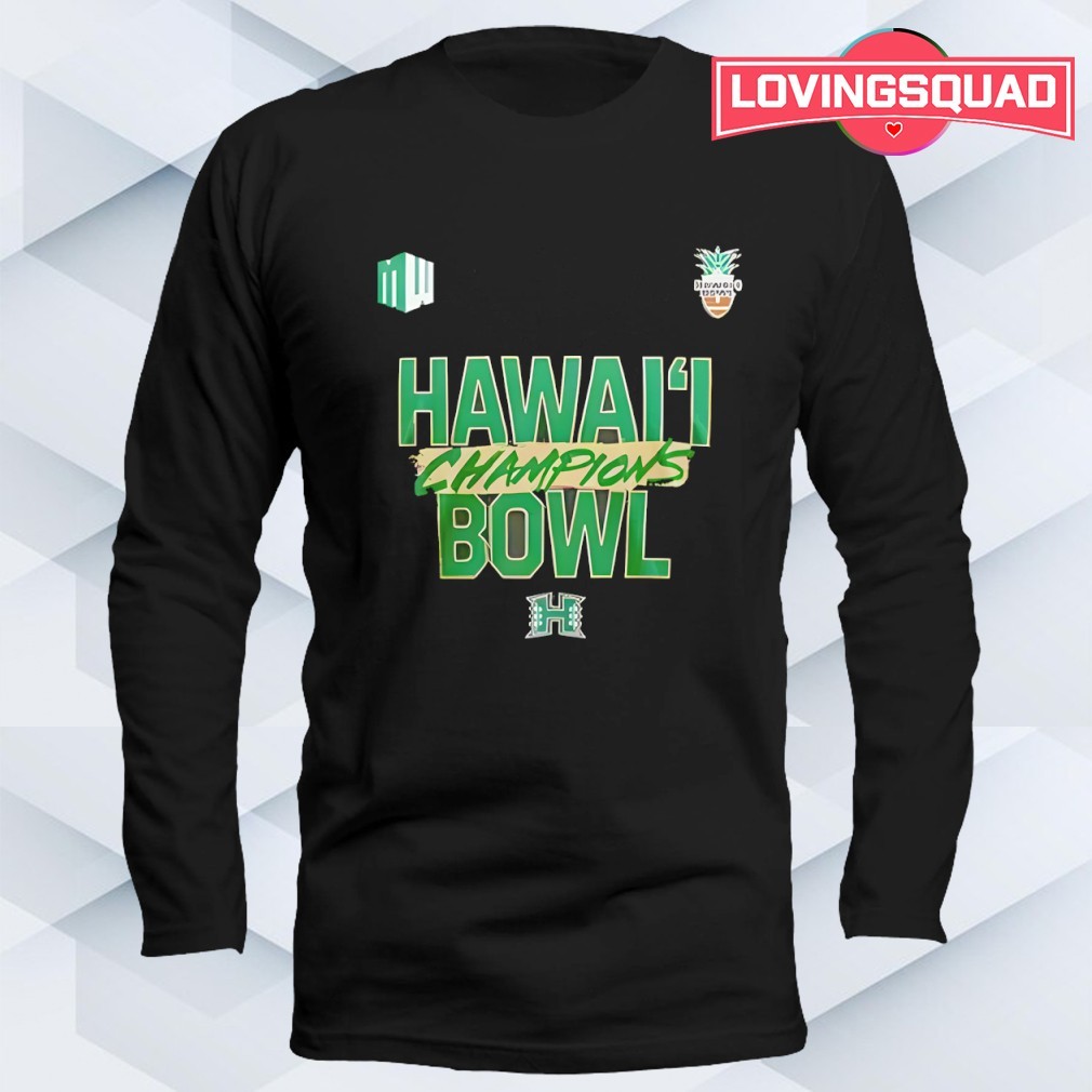 Hawaii Rainbow Warriors 2025 Hawai Bowl Champions logo Shirt, merch, gear \u0026  apparel, image size:1010x1010