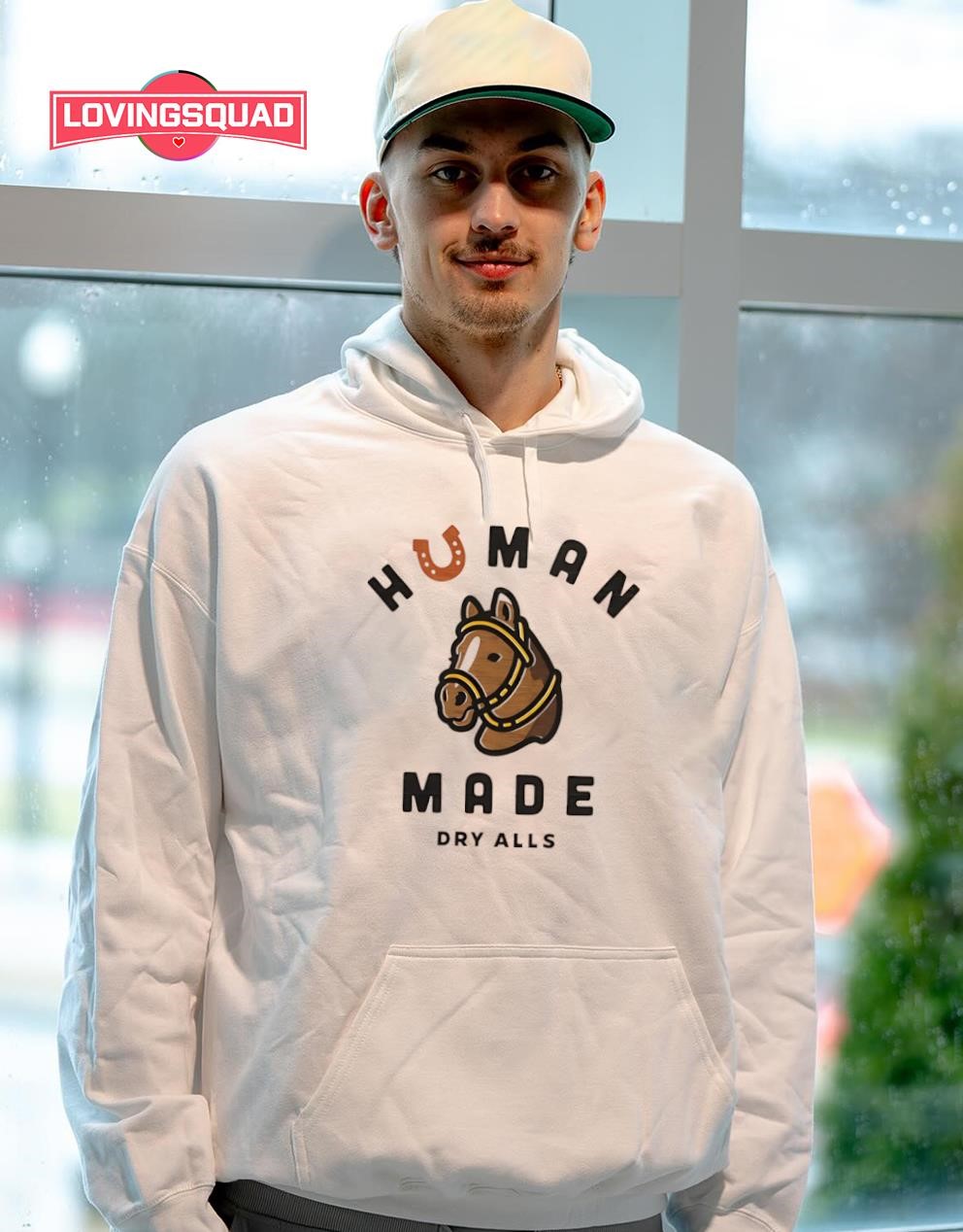 Human Made Dry Alls horse graphic shirt, merch, gear & apparel
