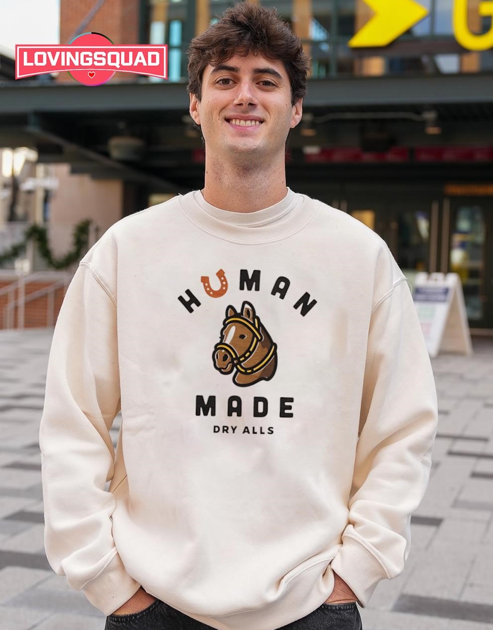 Human Made Dry Alls horse graphic shirt, merch, gear & apparel