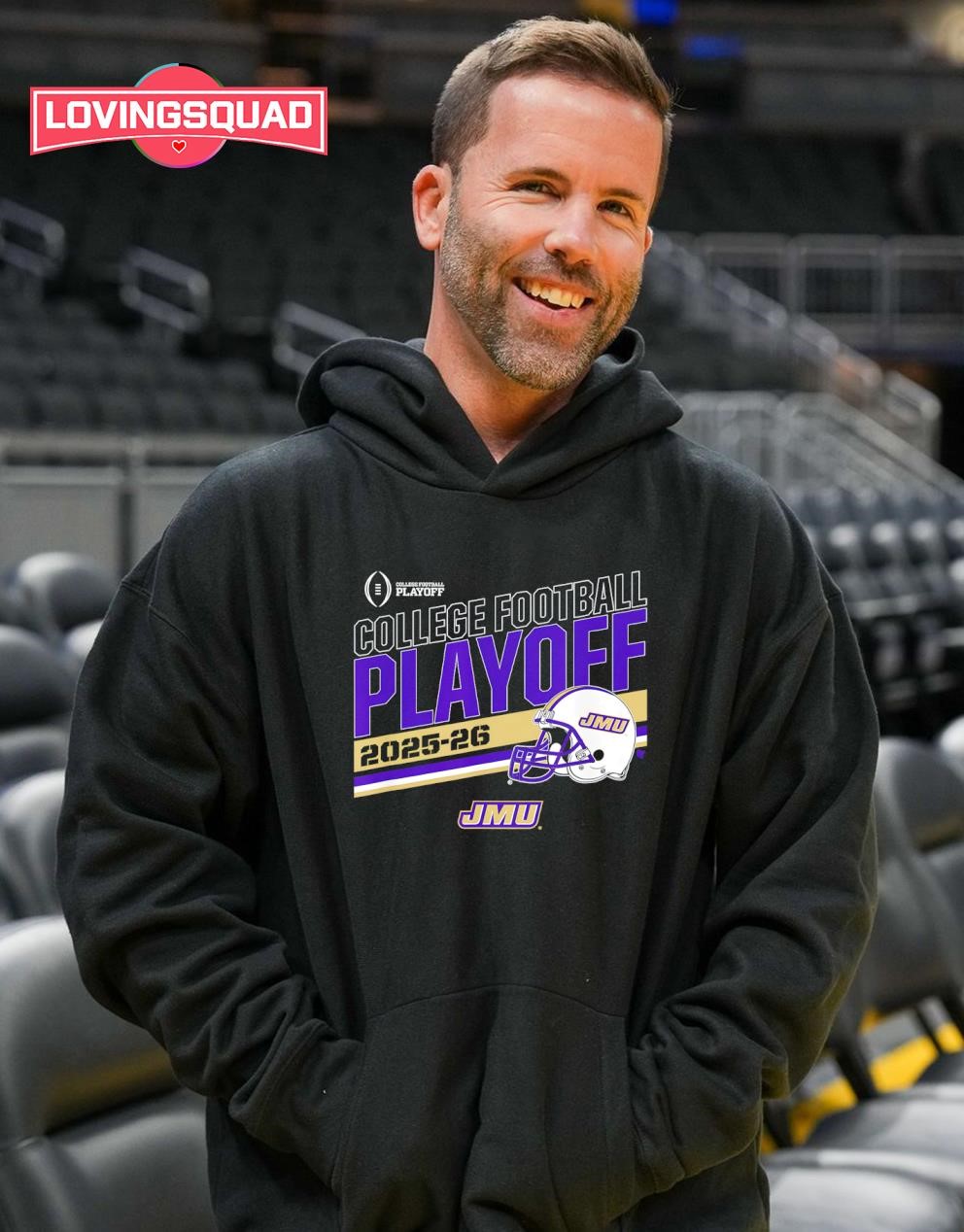 James Madison Dukes College Football Playoff Stripe 2025 shirt