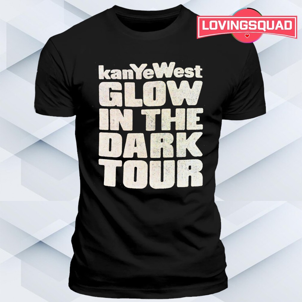 Kanye west glow in the dark tour shirt, merch, gear & apparel