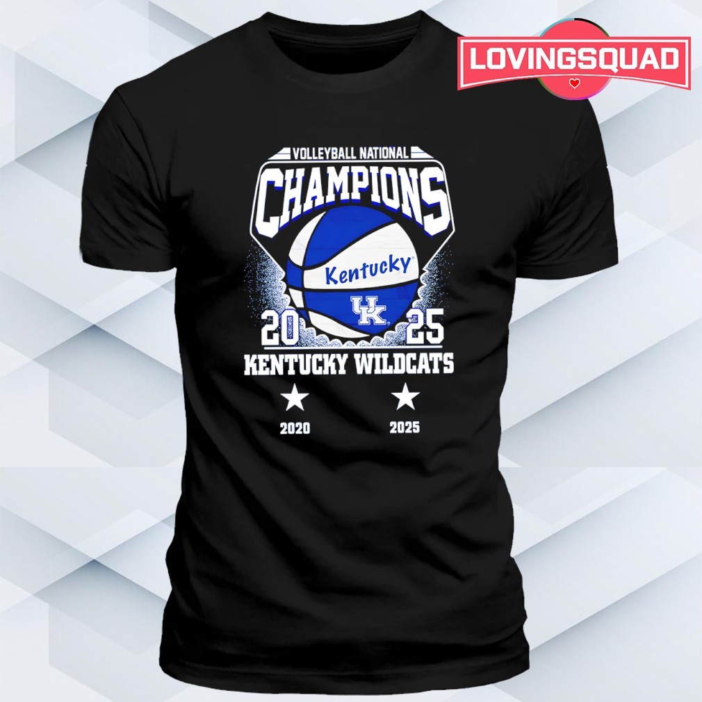 Kentucky Wildcats Voleyball National Champions 2020-2025 Shirt