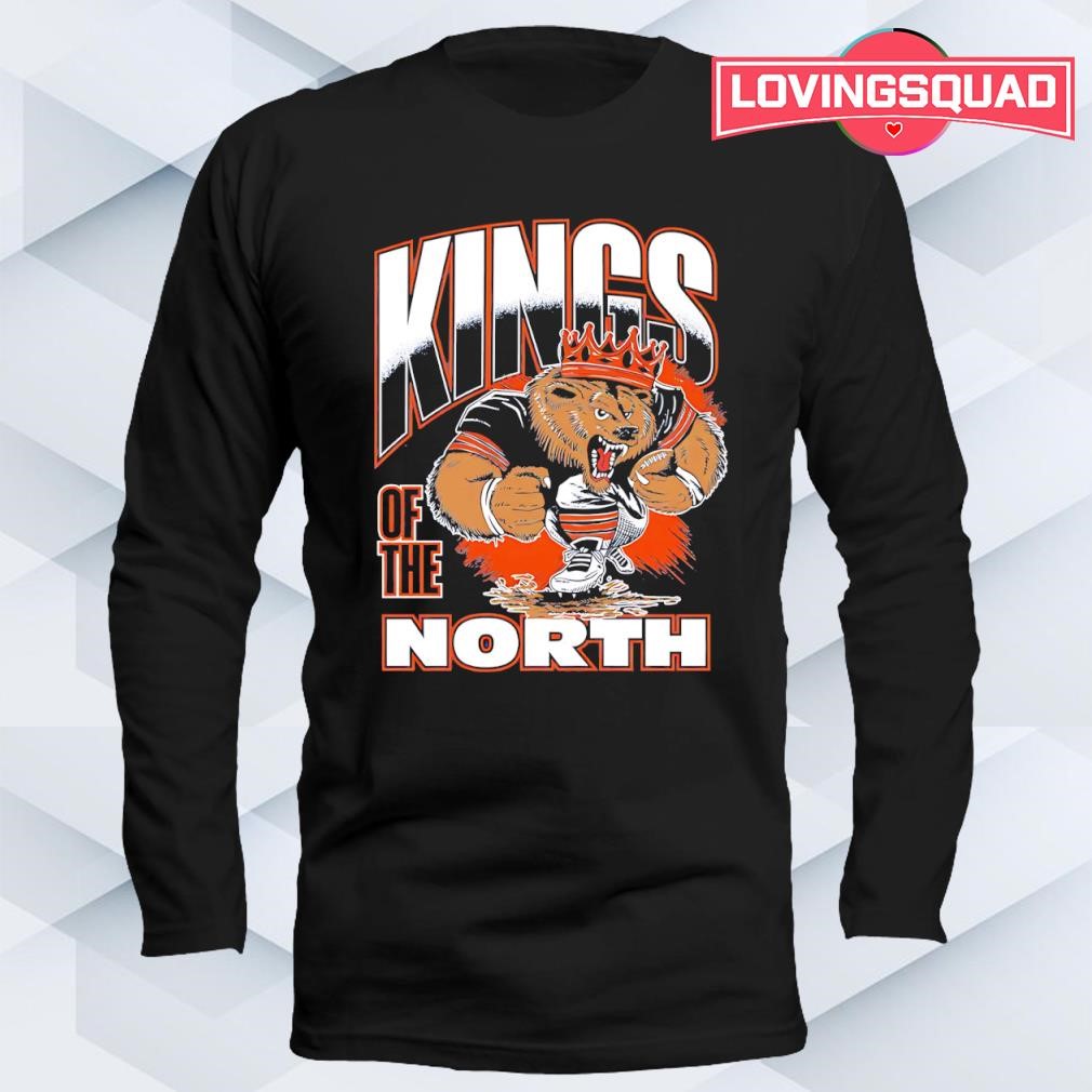 Kings Of The North Chicago Bears with mascot shirt, merch, gear