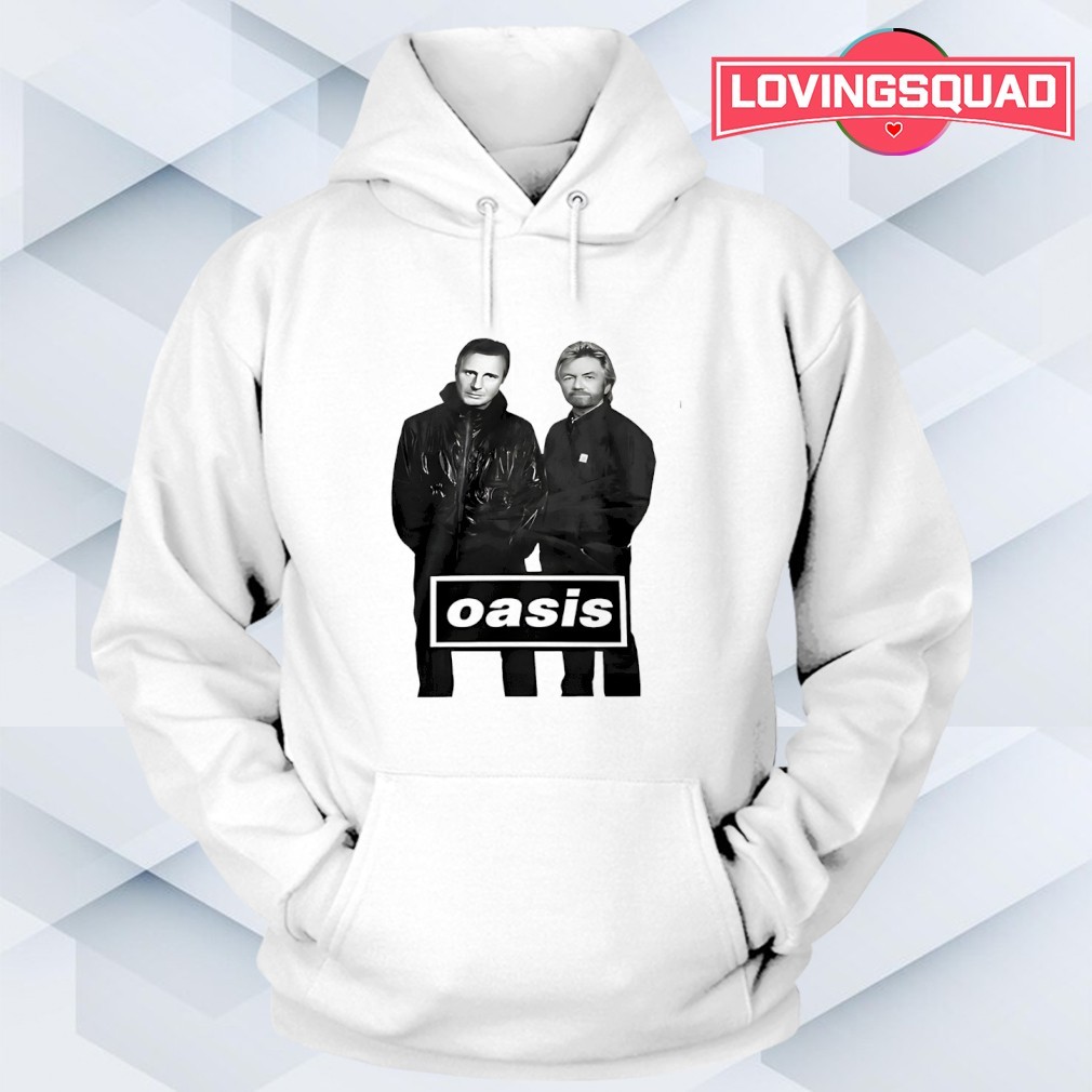 oasis LIAM ネーム入り ユニフォーム Lサイズくらい Liam Neeson And Noel Edmonds Oasis Shirt, merch, gear & apparel