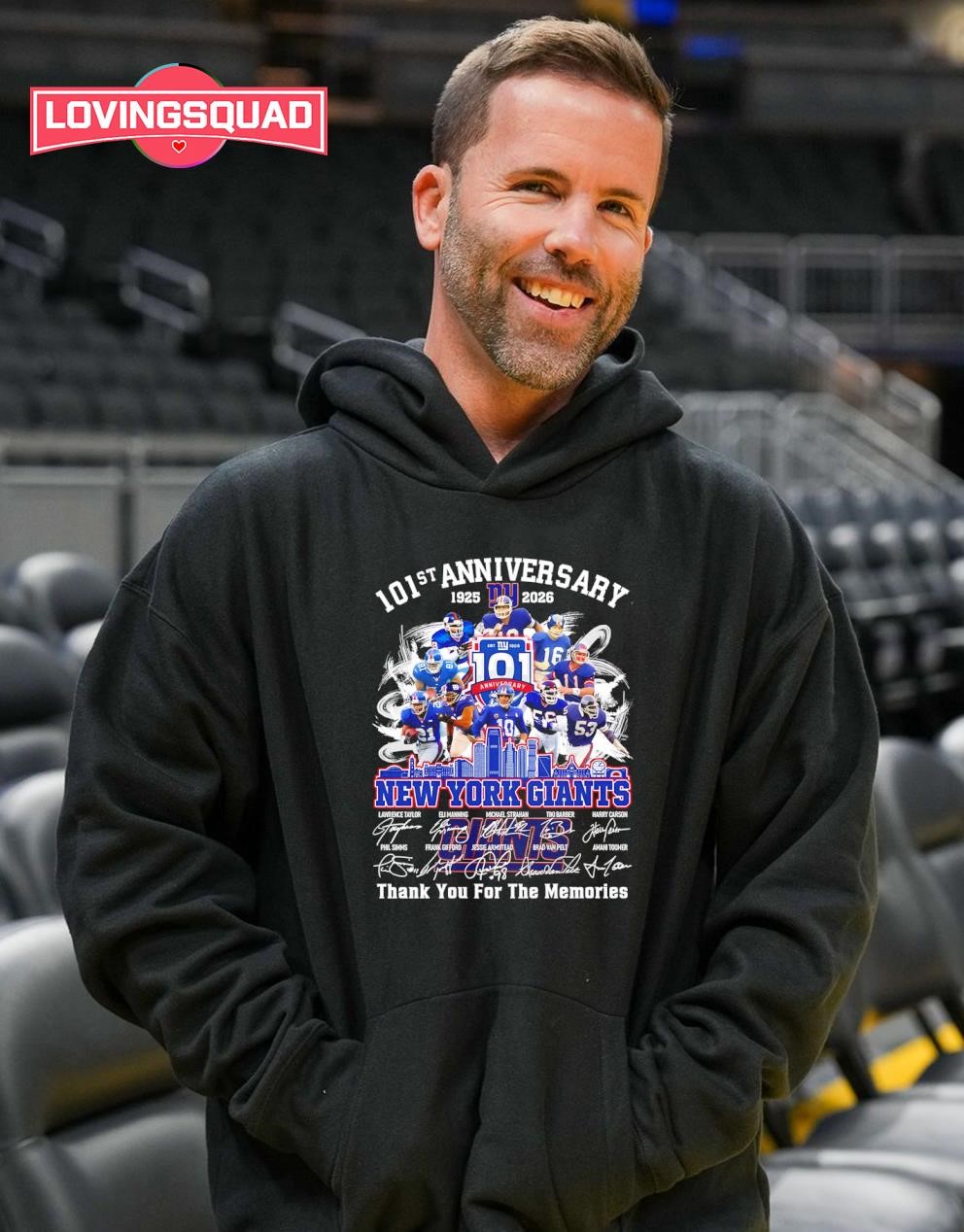 New York Giants' 1925-2026 101st Anniversary Thank For The