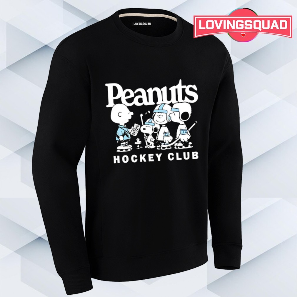 Peanuts Hockey Club 2025 shirt, merch, gear & apparel