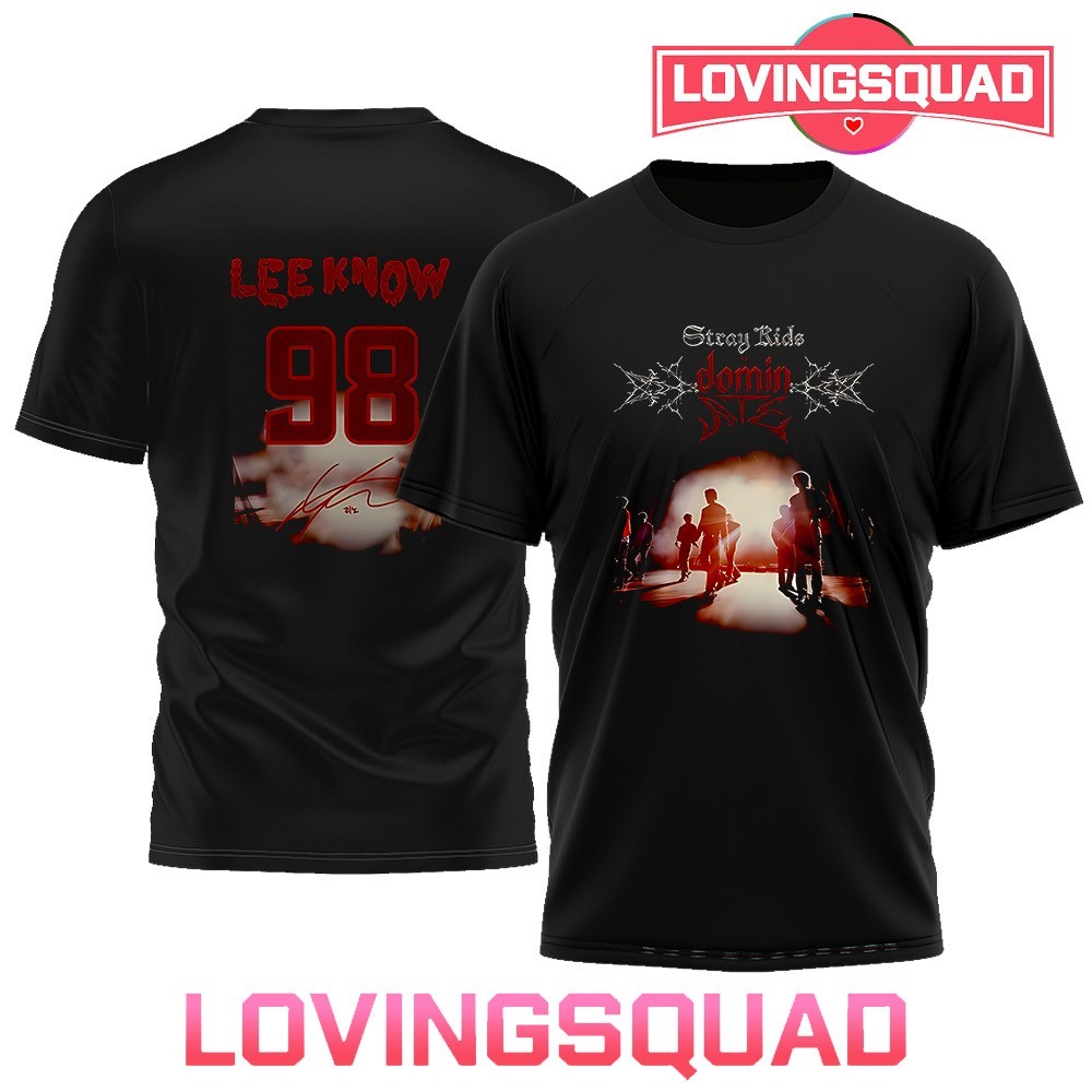 StrayKids 全員 直筆サイン TシャツdominATE ワルツ StrayKids 全員 直筆サイン TシャツdominATE ワルツ Stray Kids Double