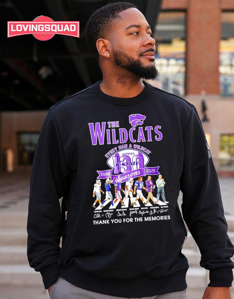 古着　Kansas State Wildcats スウェットシャツ12→10 古着 Kansas State Wildcats スウェットシャツ12→10