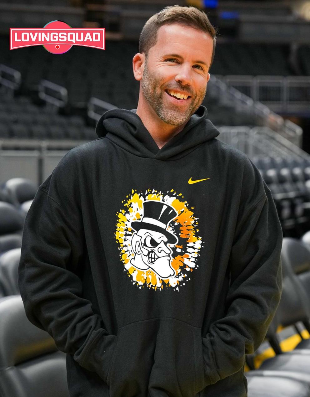 wake forest tie dye shirt