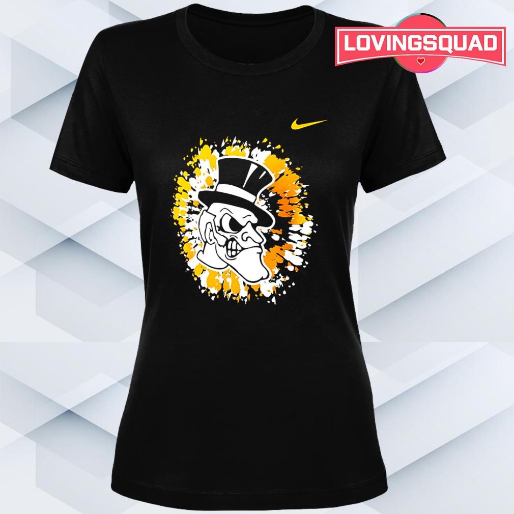 wake forest tie dye shirt