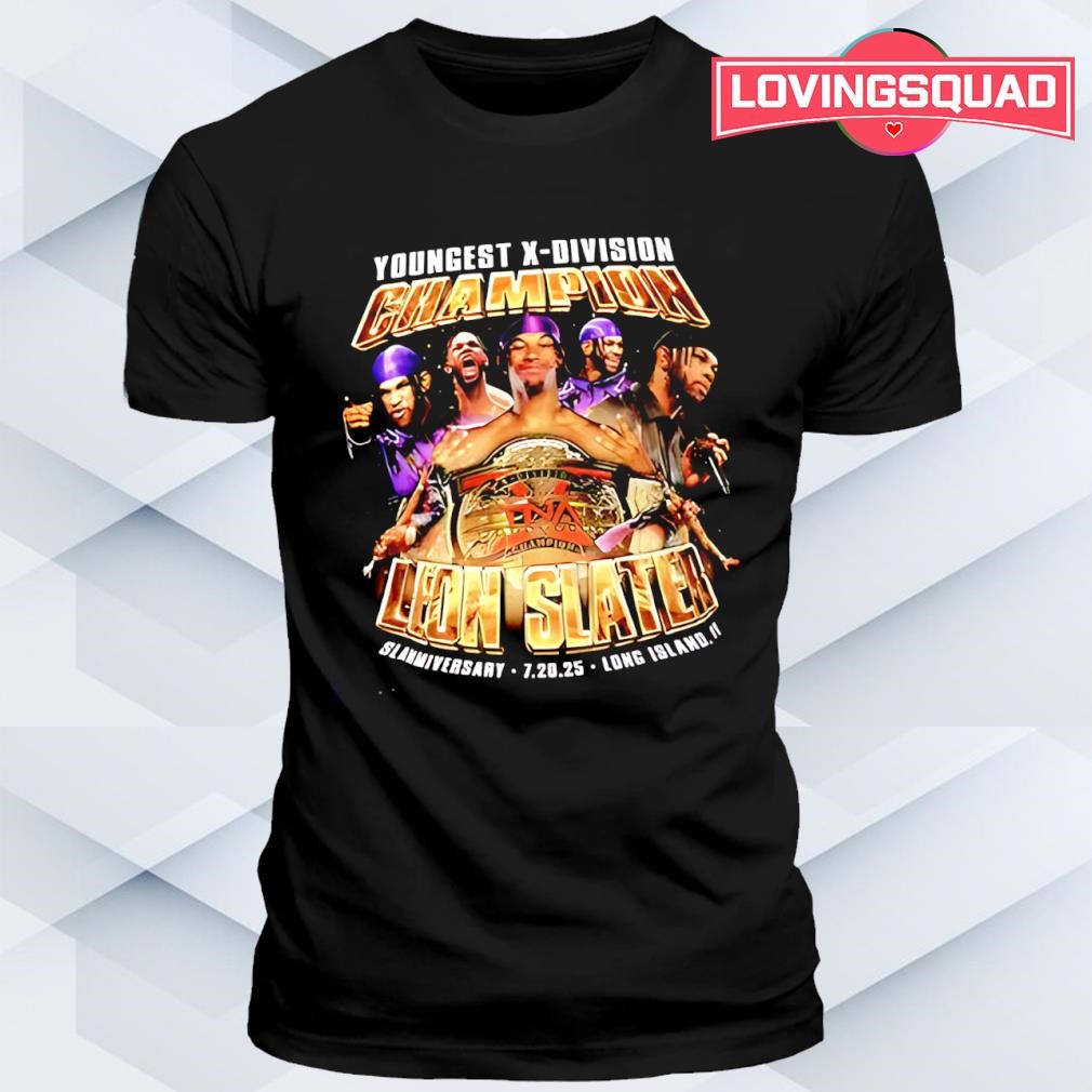 Youngest X-division champion Leon Slater Slammiversary TNA 7 20