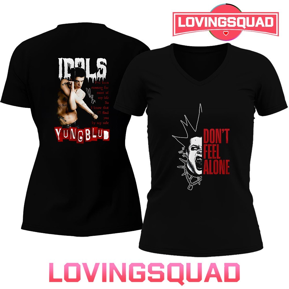 Yungblud Idols Don't Feel Alone tracklist signature Double-Sided