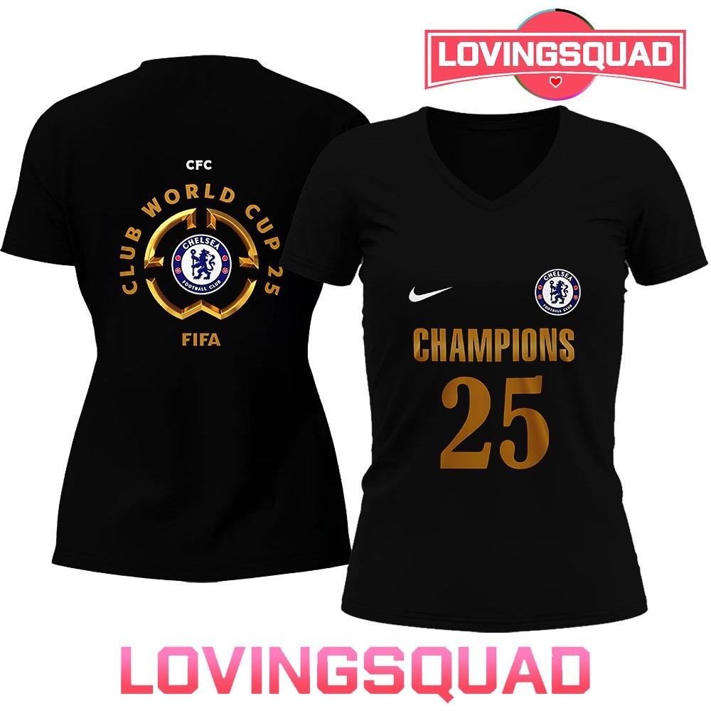 Chelsea FIFA Club World Cup 2025 champions shirt, merch, gear