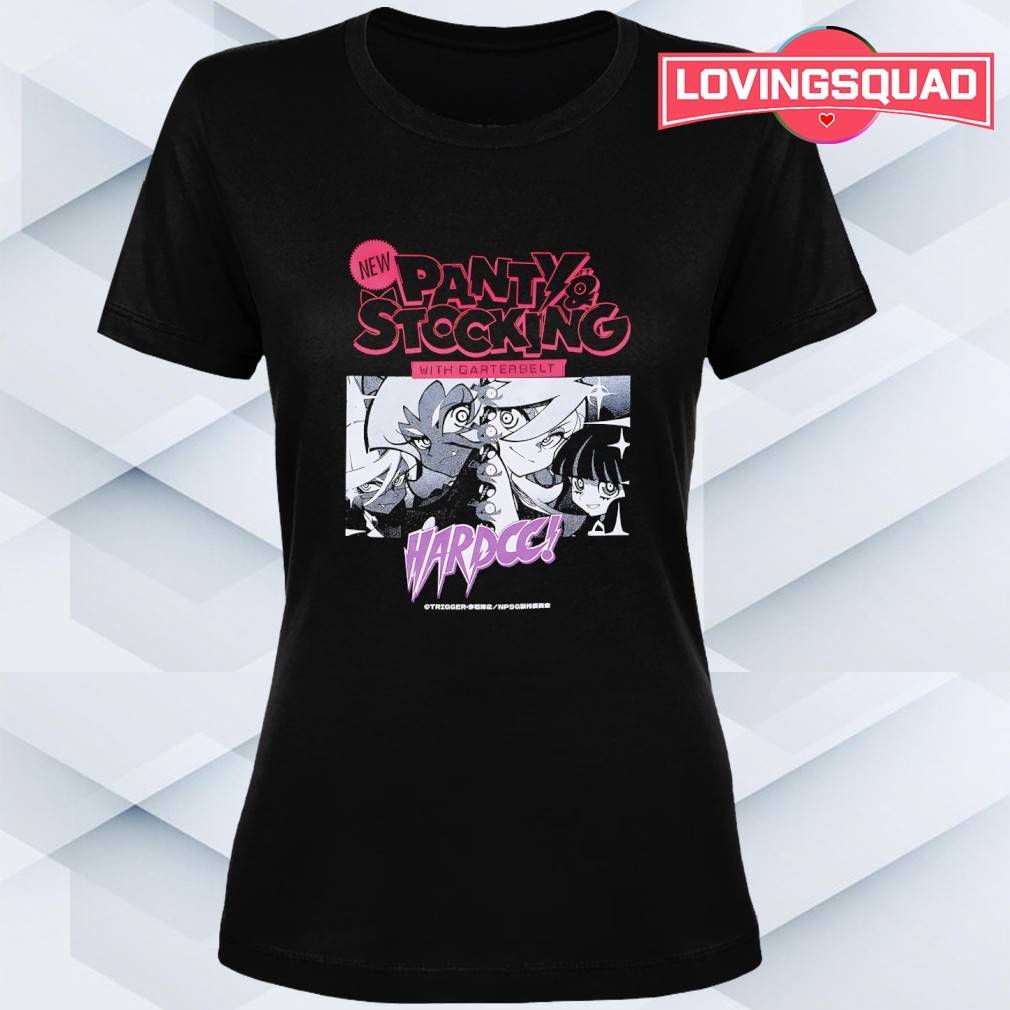 New PANTY & STOCKING GEEKS RULE Tシャツ L New PANTY & STOCKING