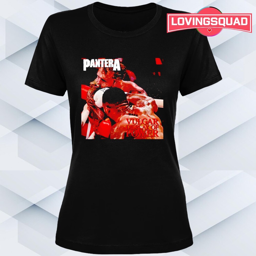 Pantera Vulgar Display Of Power Funny Parody Moment Anthony Joshua Knocked Jake  Paul shirt, merch, gear & apparel