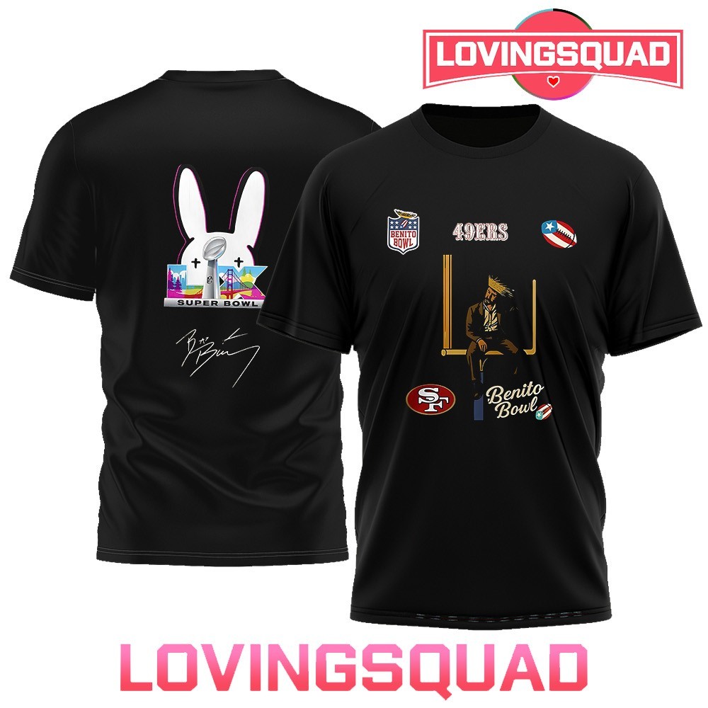 San Francisco 49ers x Bad Bunny 2026 Super Bowl LX Halftime Show