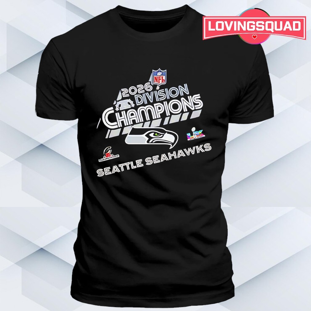 Seatttle Seahawks 2026 AFC Division Champions Lix NFL shirt, merch